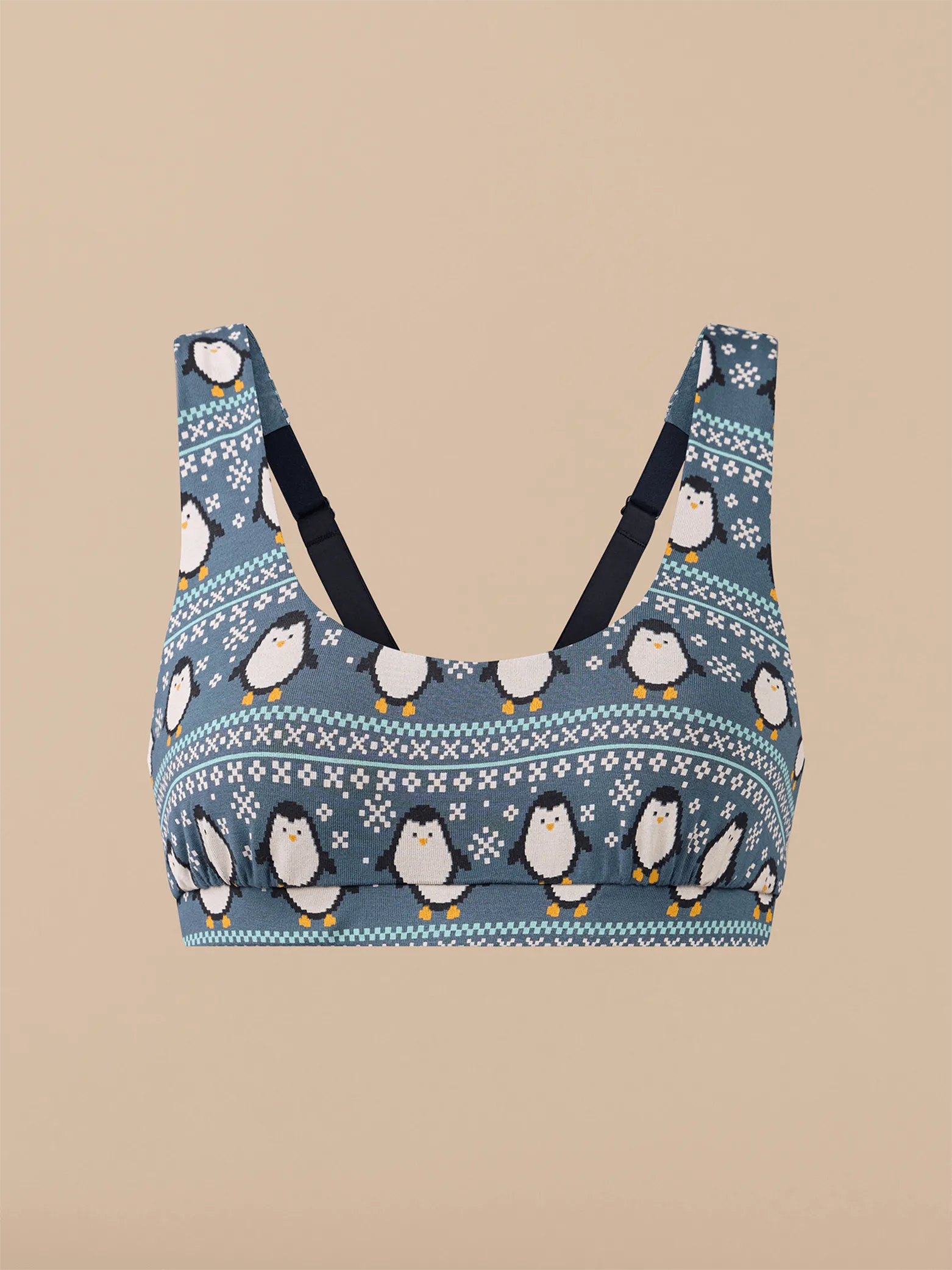 FeelFree Square Neck Bralette | Penguin Sweater