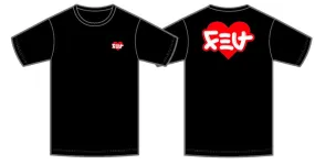 Felt Valentine T-Shirt (Black)