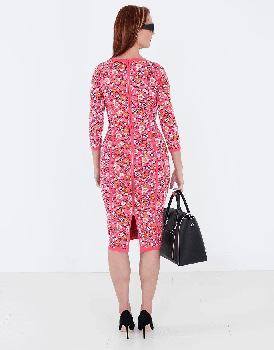 Floral Knit Dress