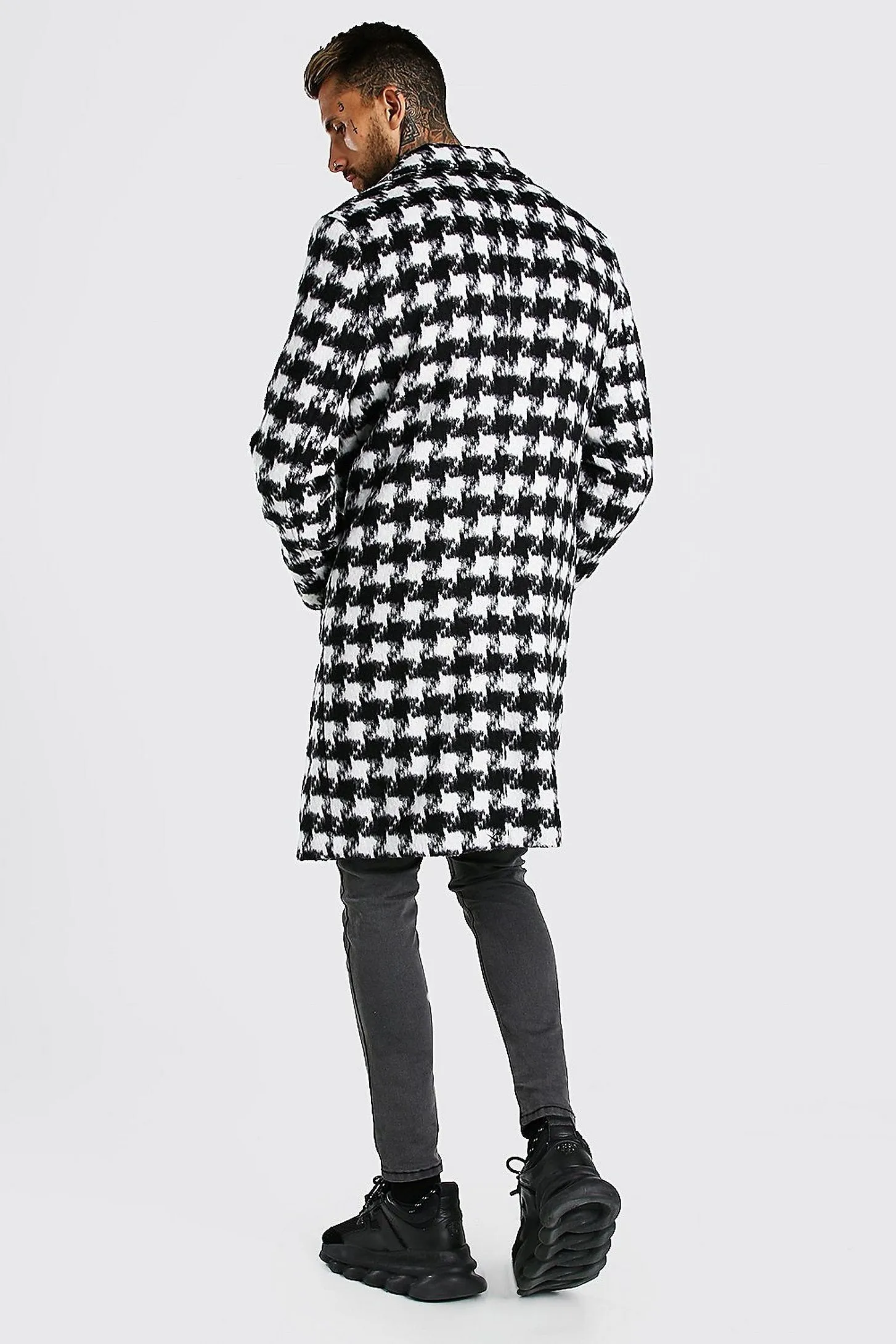 Houndstooth  Overcoat