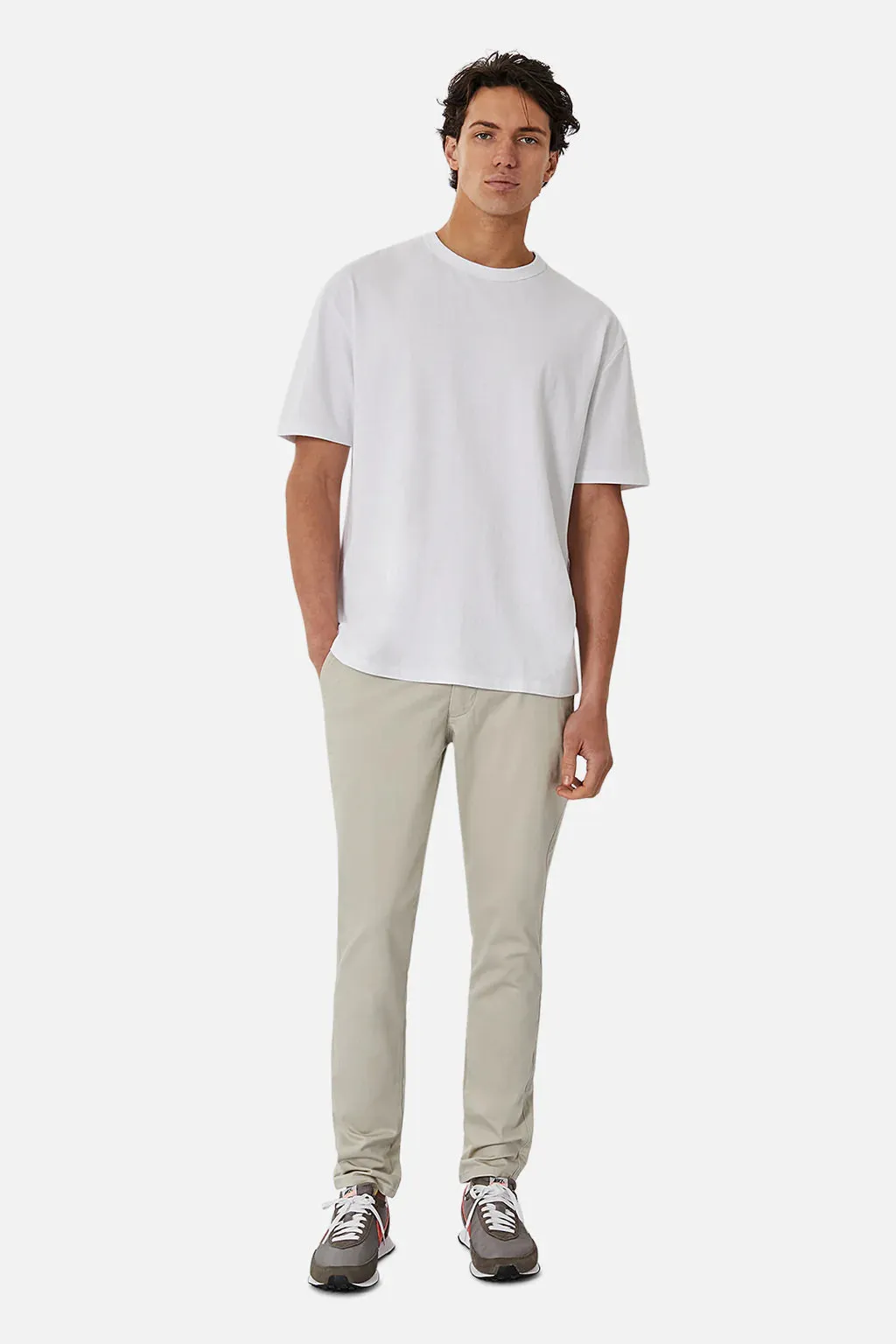 Industrie The Cuba Chino Pant - Parchment