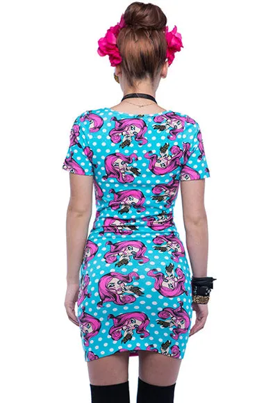 Iron Fist - Lezi Gore Bodycon Dress