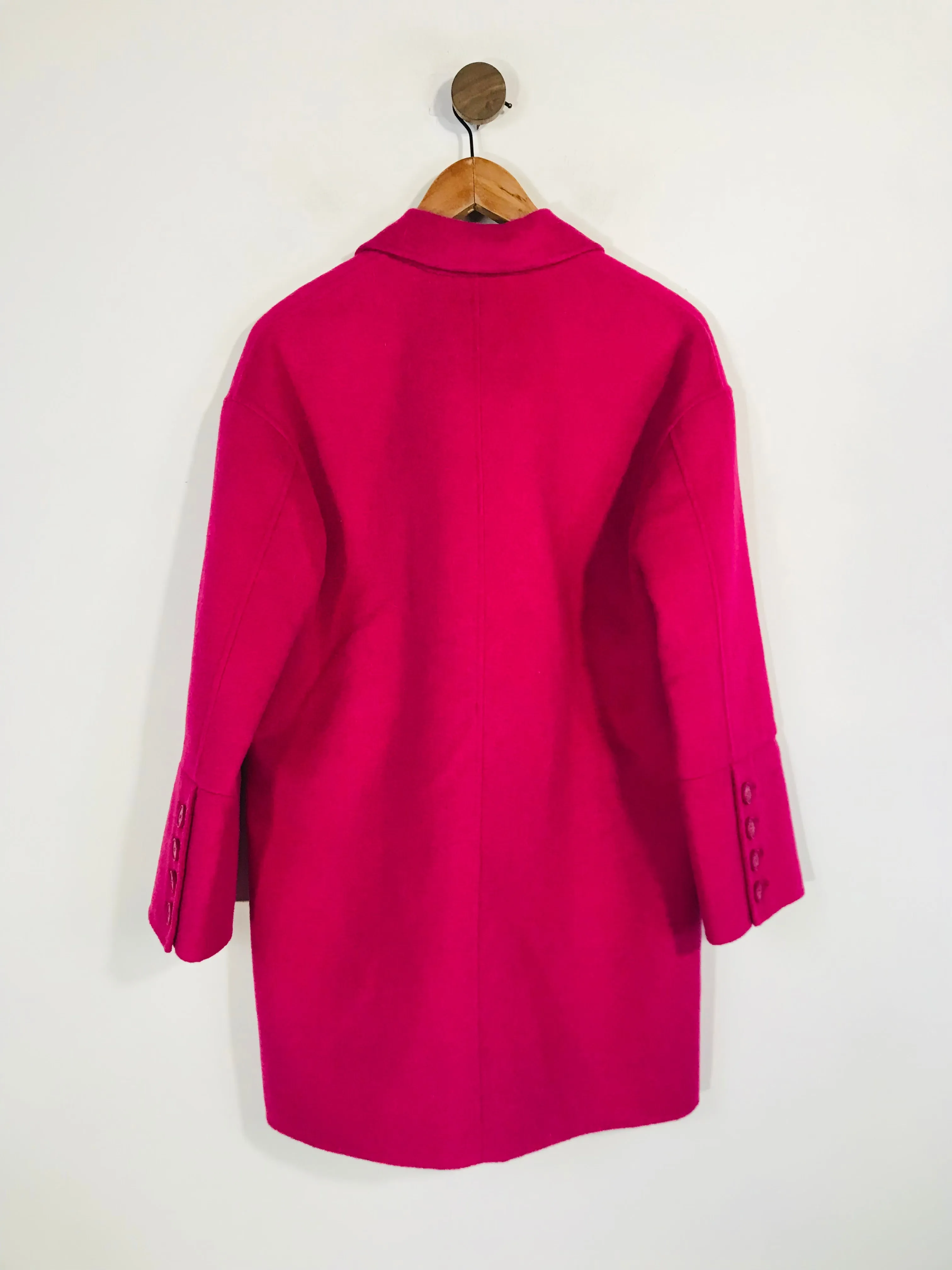 John Lewis Women's Wool Overcoat Coat | UK8 | Pink