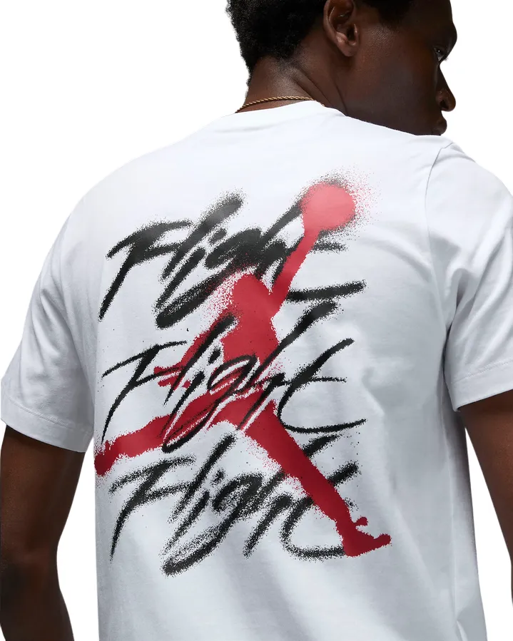 Jordan T-shirt manica corta da uomo FB7465-100 bianco