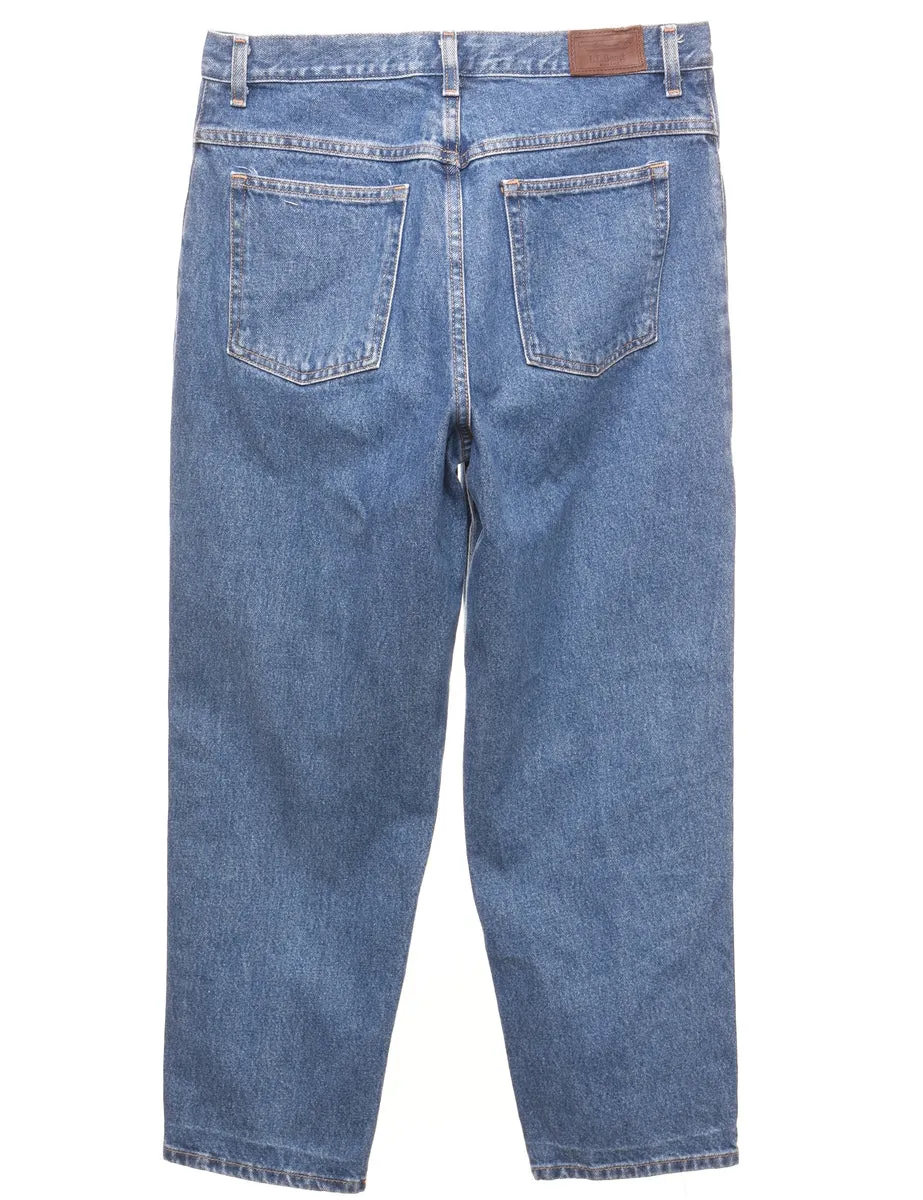 L.L. Bean Medium Wash Tapered Jeans - W32 L28