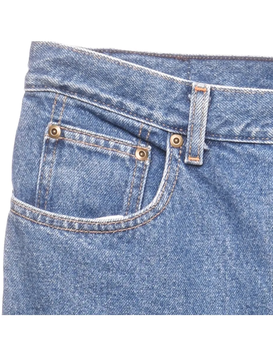 L.L. Bean Medium Wash Tapered Jeans - W32 L28