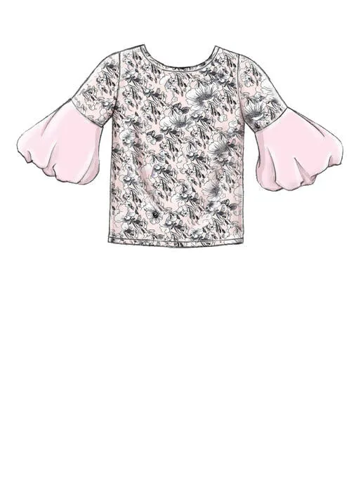 M7799 Children's/Girls' Tops