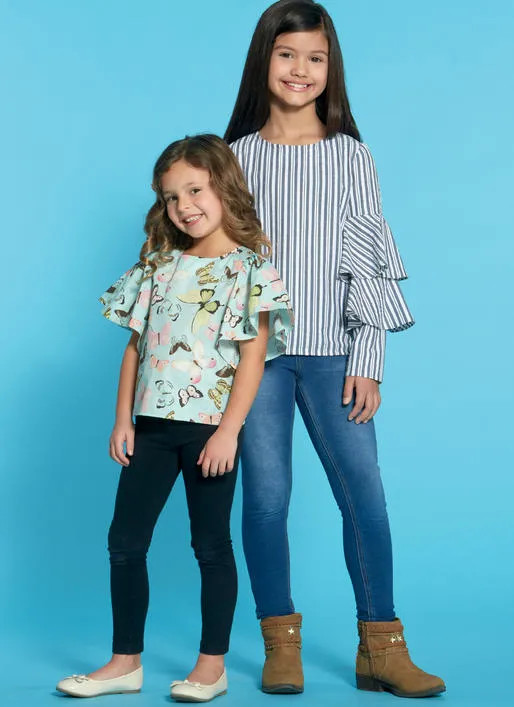 M7799 Children's/Girls' Tops