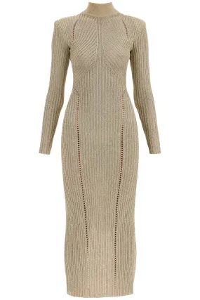 Maxi Lurex Knit Dress In