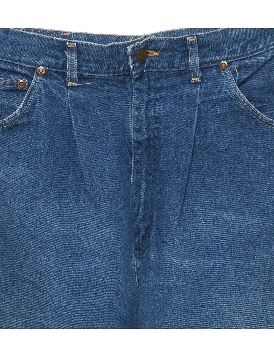 Medium Wash Tapered Lee Jeans - W30 L31