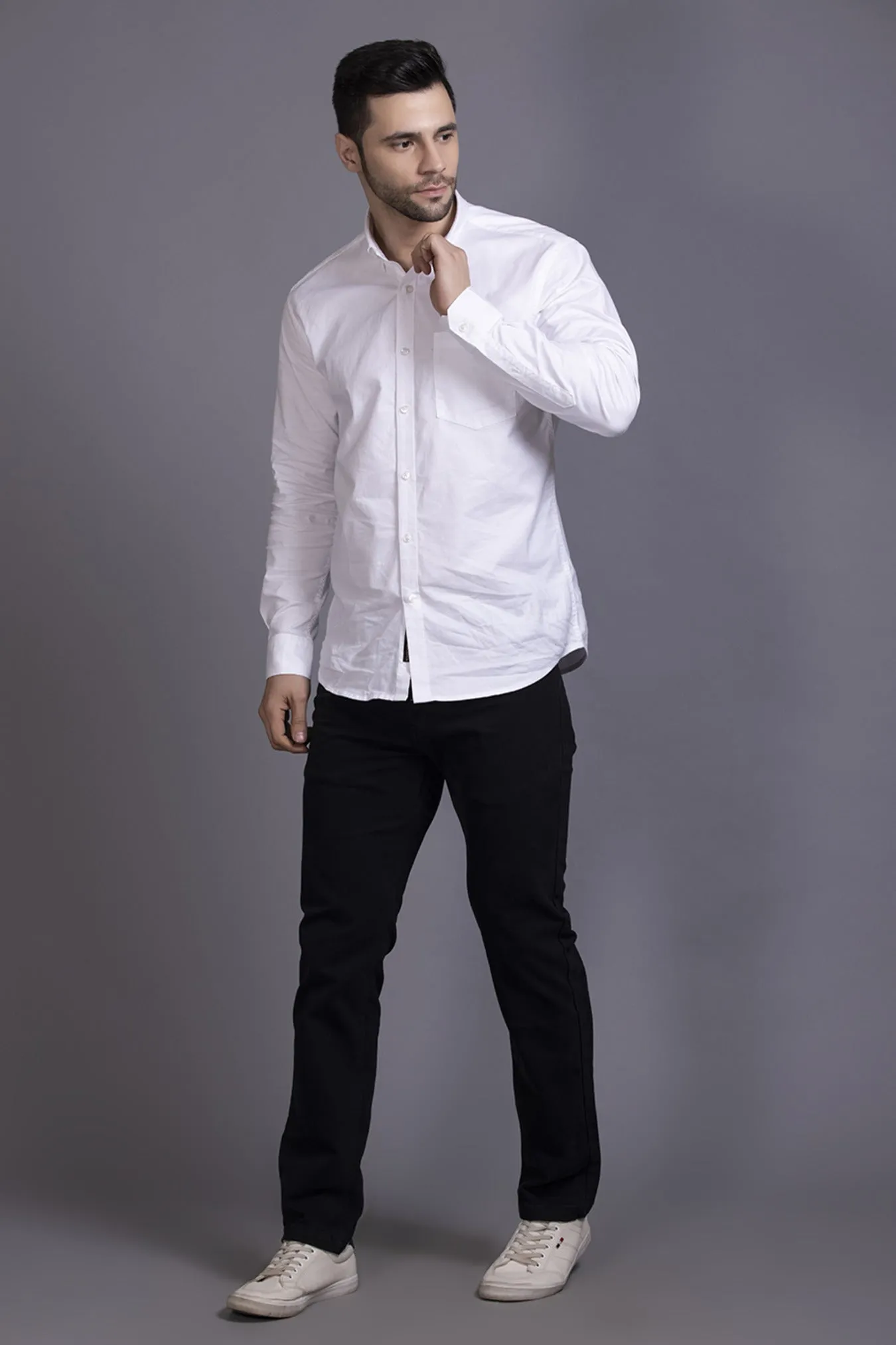Men Colored jeans Slimfit-Black
