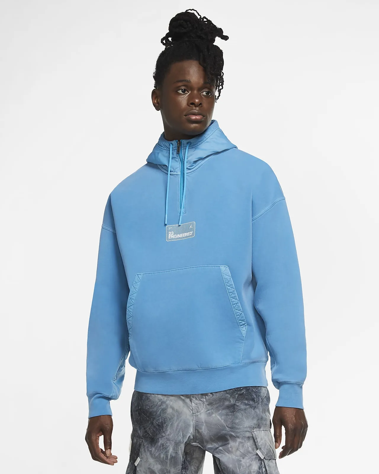 Men's Fleece Hoodie Jordan 23 Engineered 'Laser Blue'