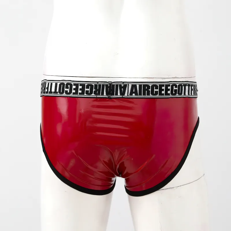 Men's Letter Print Elastic Waistband Underwear / Low Waist Bulge Pouch Male Underpants