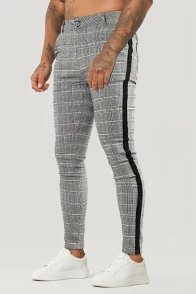 Men's Light Grey Skinny Pant