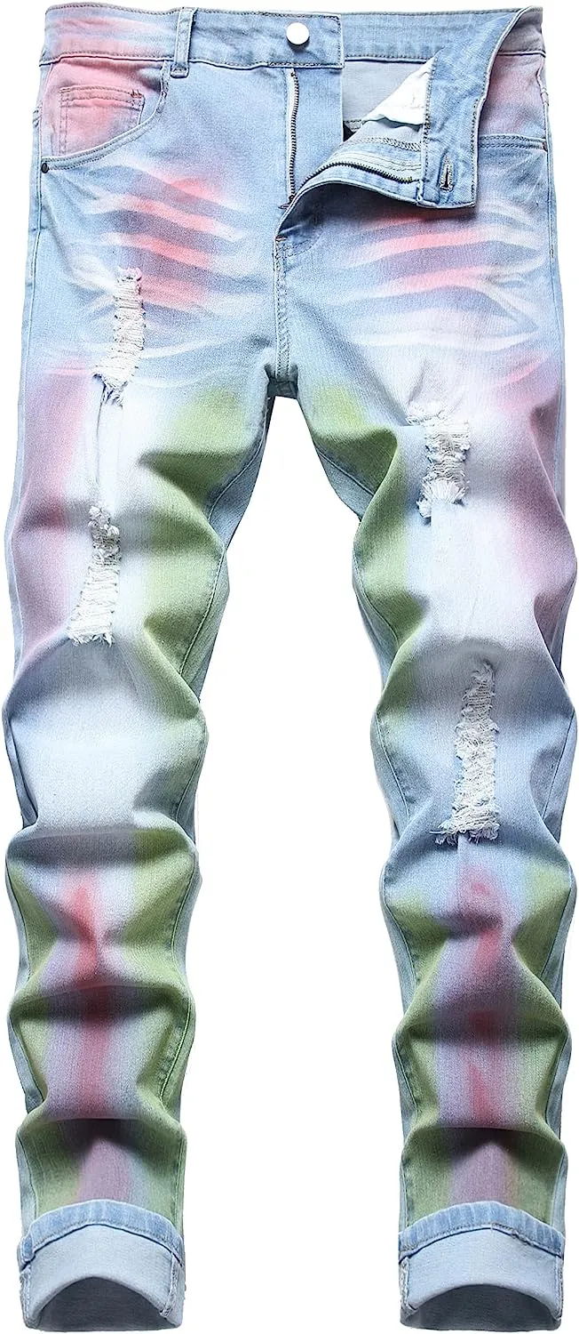 Men's Slim Fit Wild Jeans