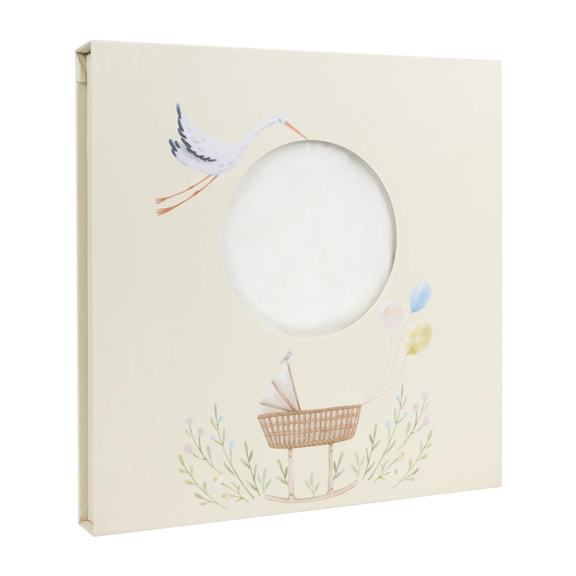 Modal Swaddle & Beanie Set in Gift Box - Ivory