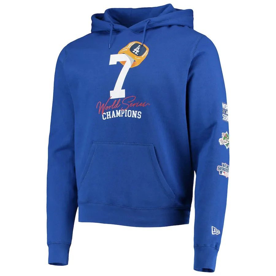 New Era Los Angeles Dodgers Count the Rings Pullover Hoodie