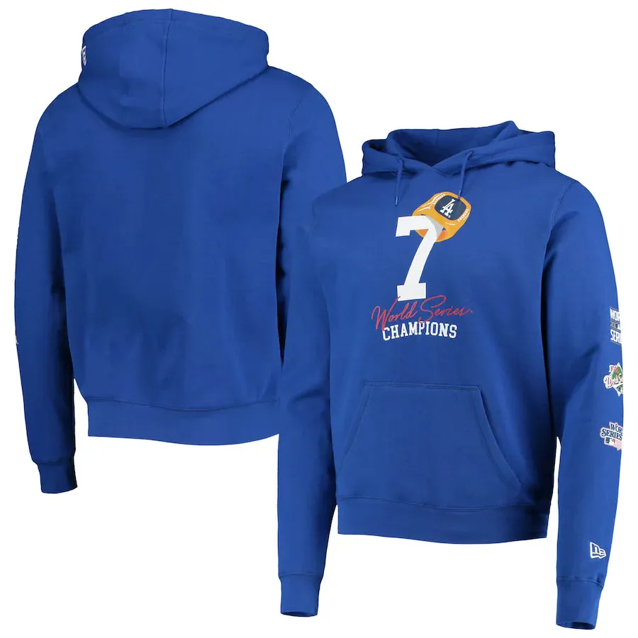 New Era Los Angeles Dodgers Count the Rings Pullover Hoodie
