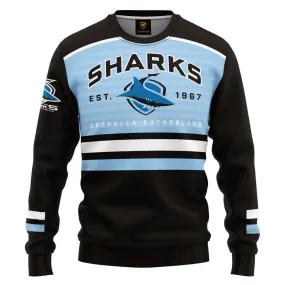 NRL Kids 'Victory' Pullover - Cronulla Sharks - Infant Baby - Jumper