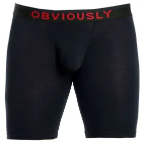 Obviously FreeMan AnatoFREE Boxer Brief 6inch Leg - Black