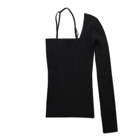 ONE-SHOULDER TOP