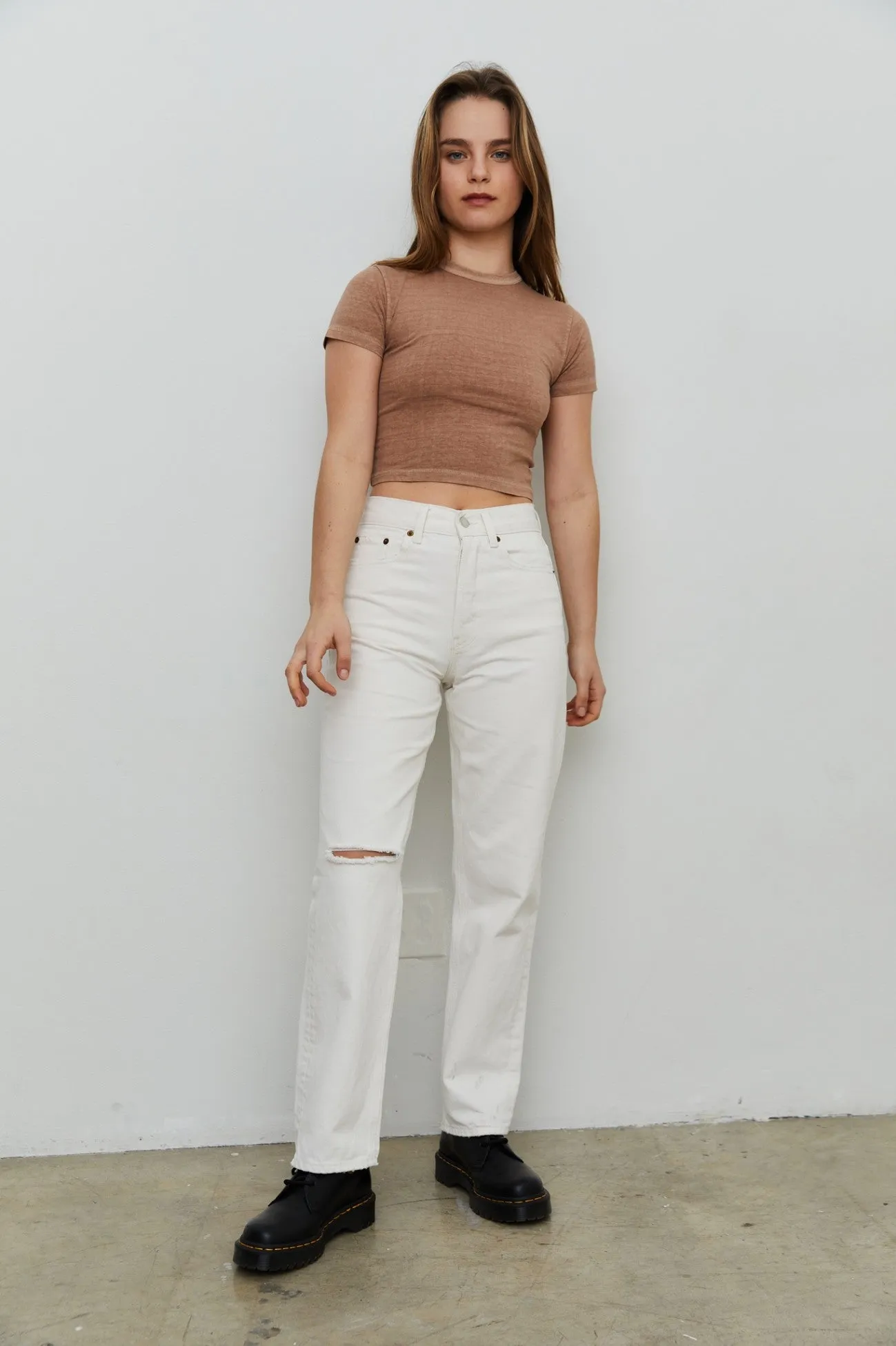 ORGANIC COTTON CROP TEE