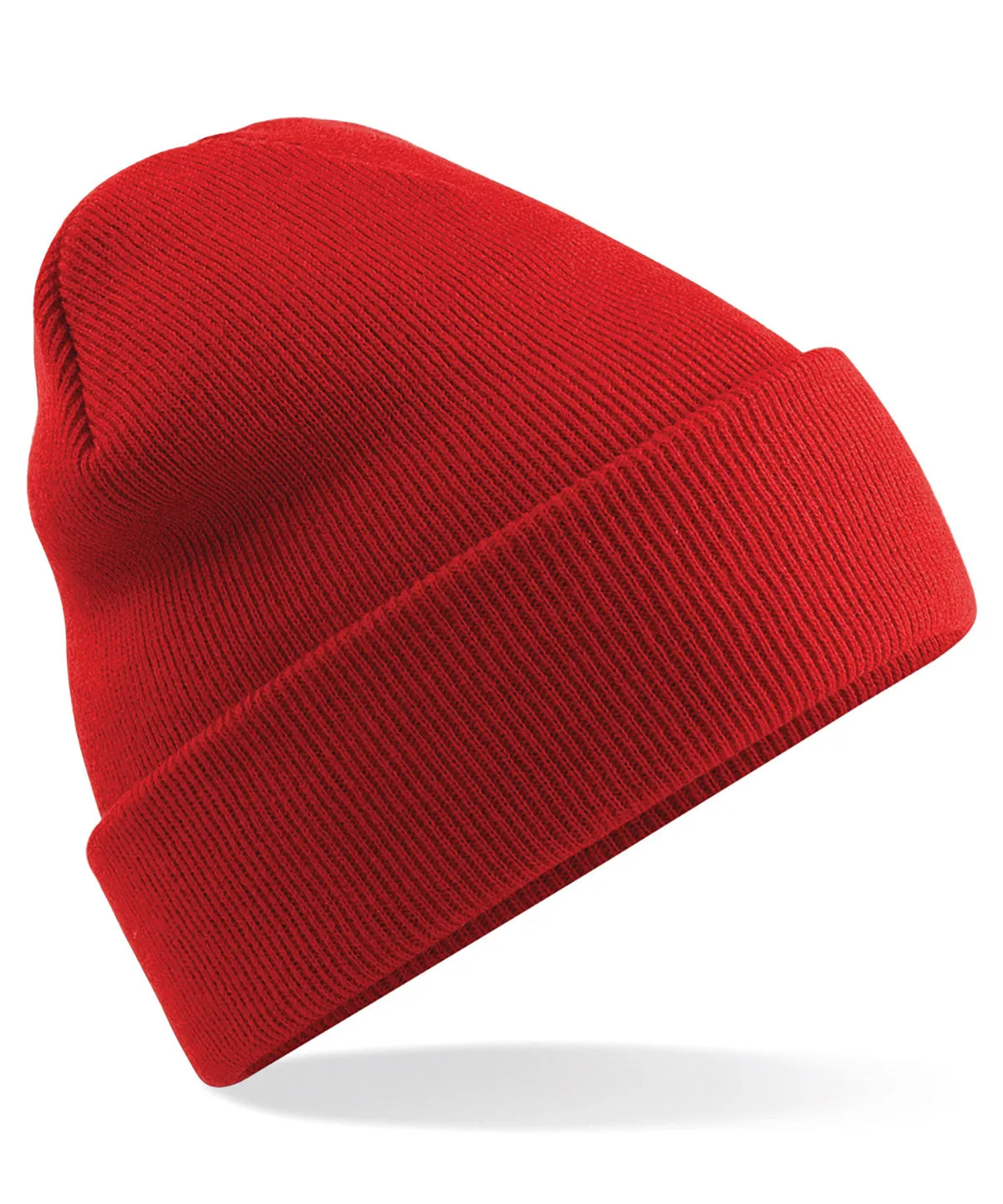 Original cuffed beanie | Bright Red