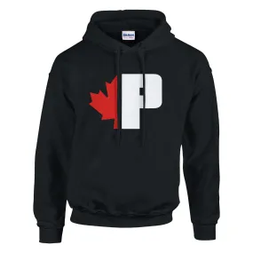///P Canada Black Pullover Hoodie