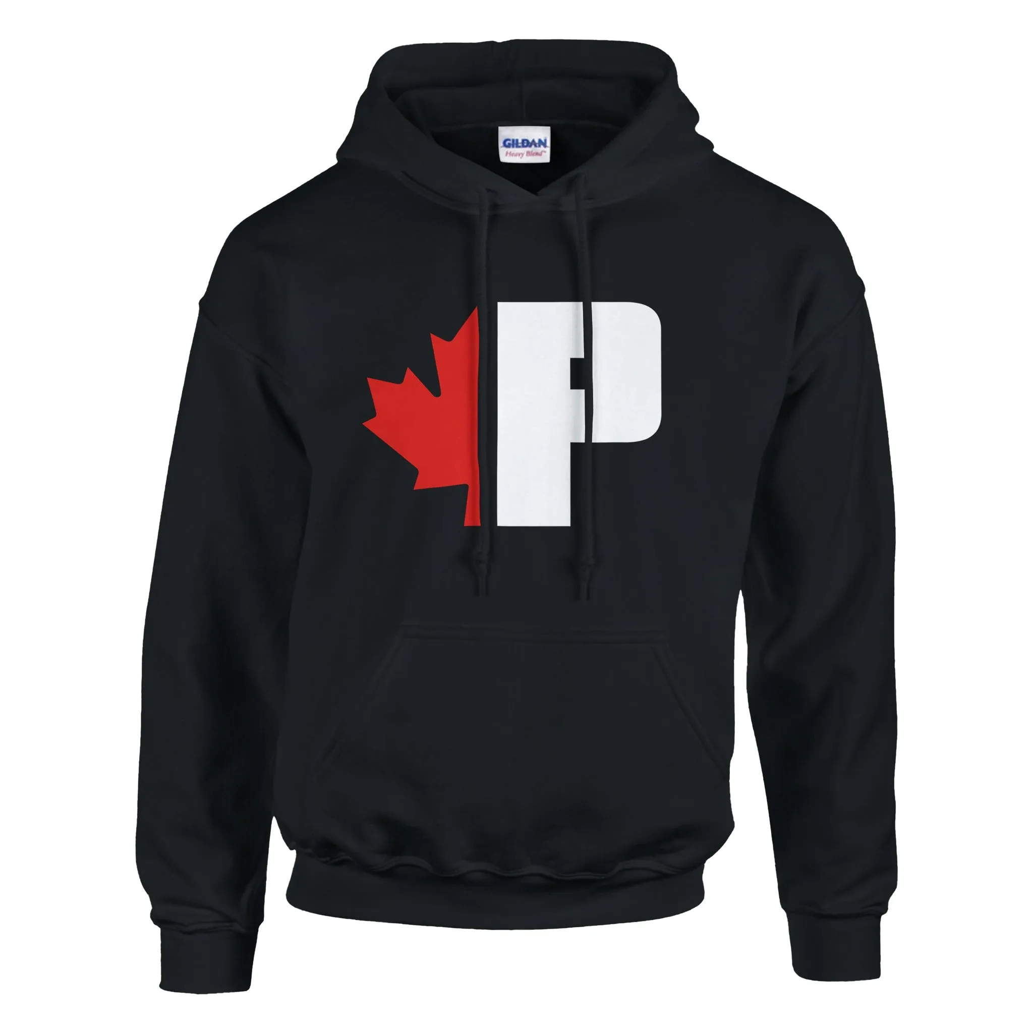 ///P Canada Black Pullover Hoodie