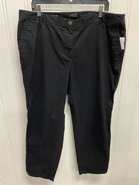 Pants Chinos & Khakis By Talbots In Black, Size:16