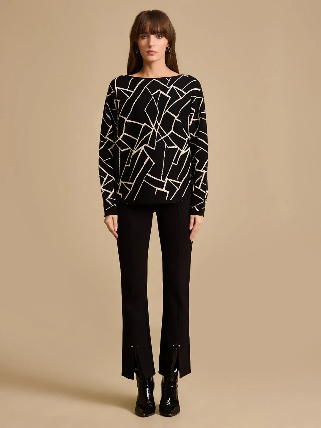 Patterned Pullover