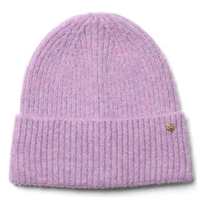 Pippa Ladies Knitted Beanie Hat - Lilac by Failsworth