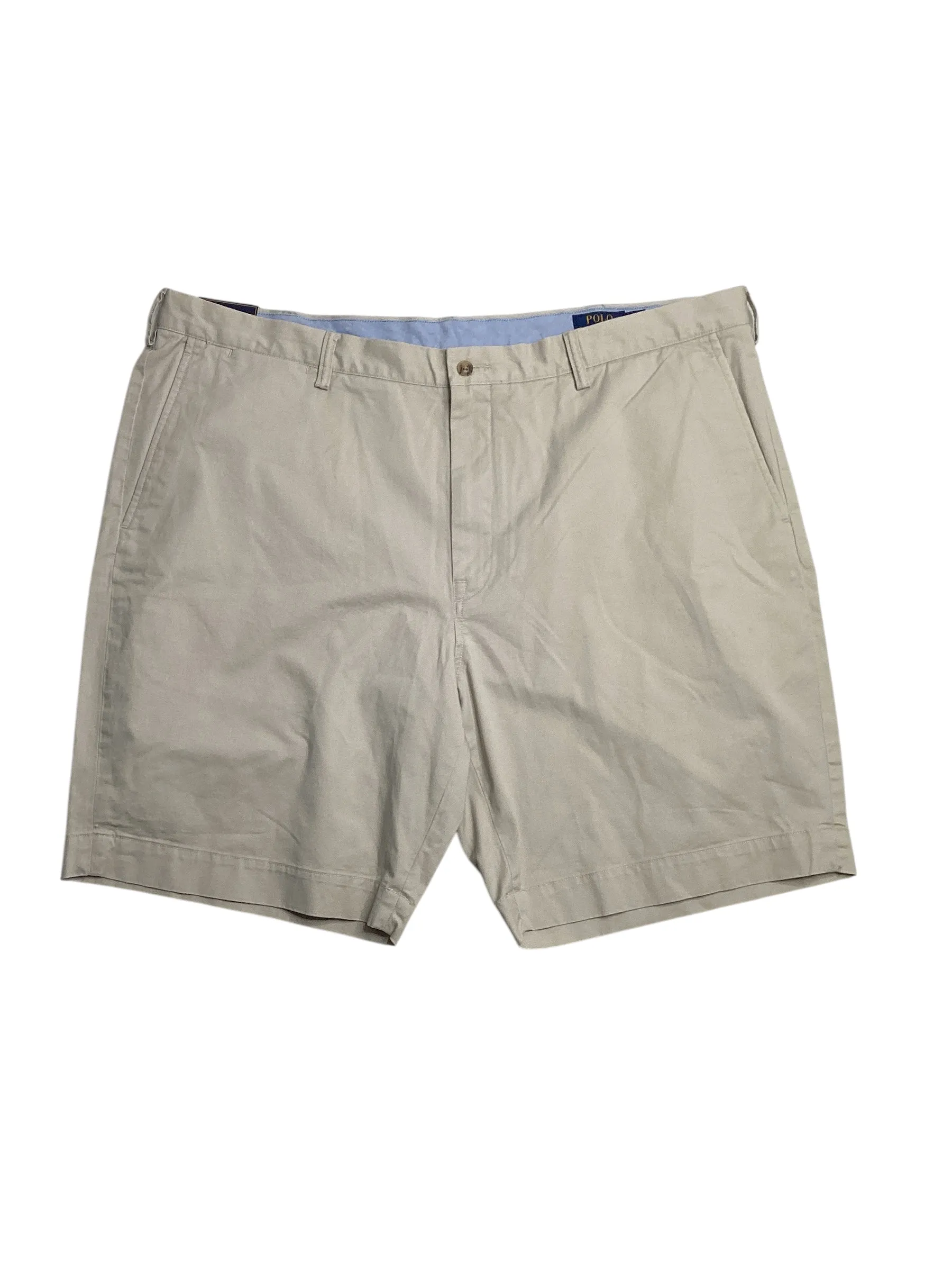 Polo Ralph Lauren Mens Classic Fit 9 Inseam Chino Shorts Size 44 Khaki Beige
