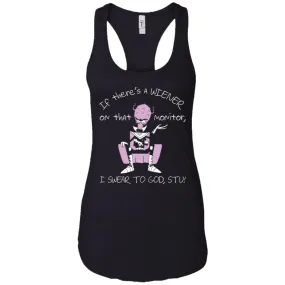 Rick And Morty If There's A Wiener Women Tank