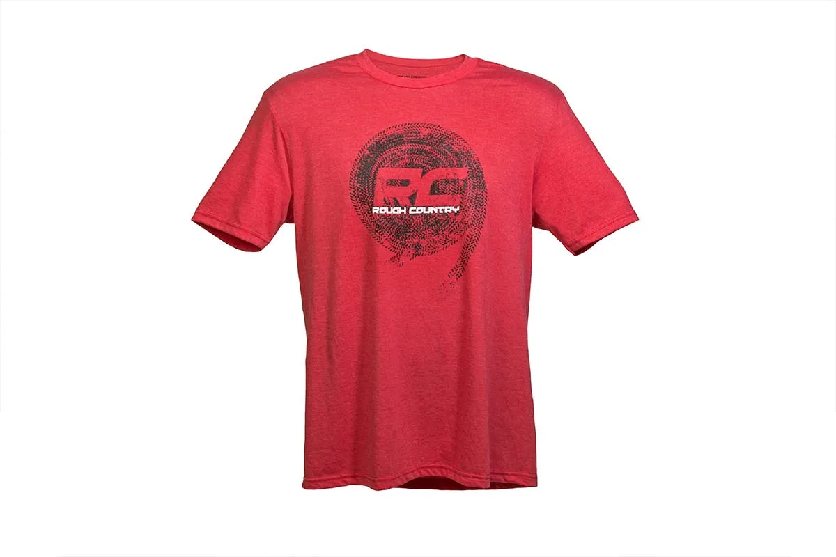 Rough Country T-Shirt - Donut - Red - Size 2XL