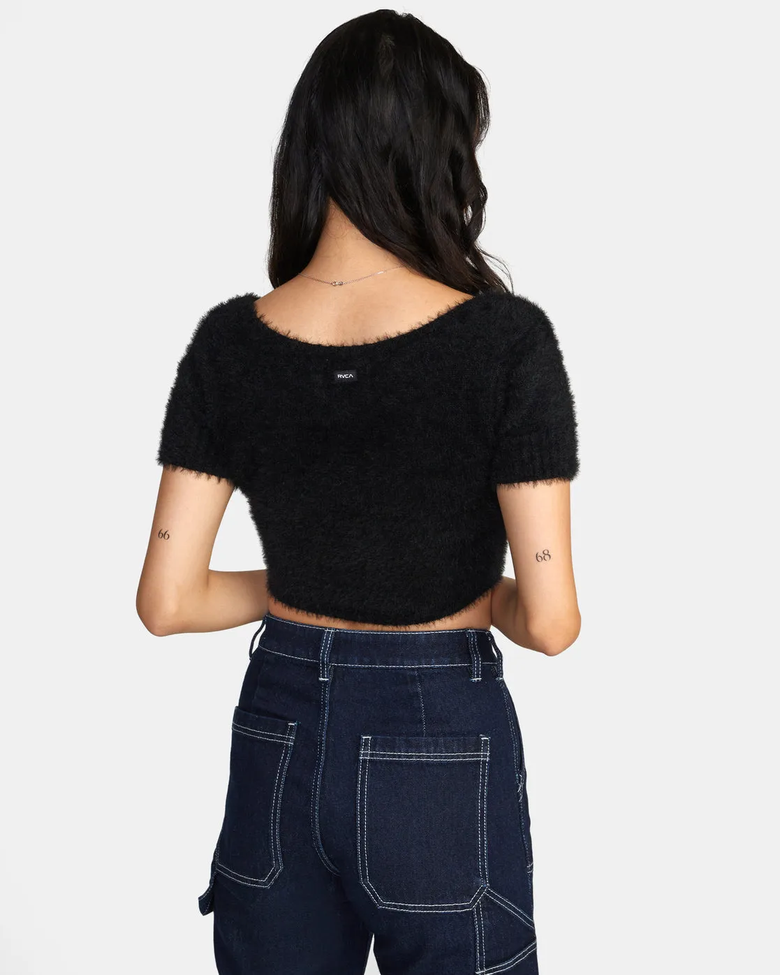 RVCA MURRAY SWEATER - BLK