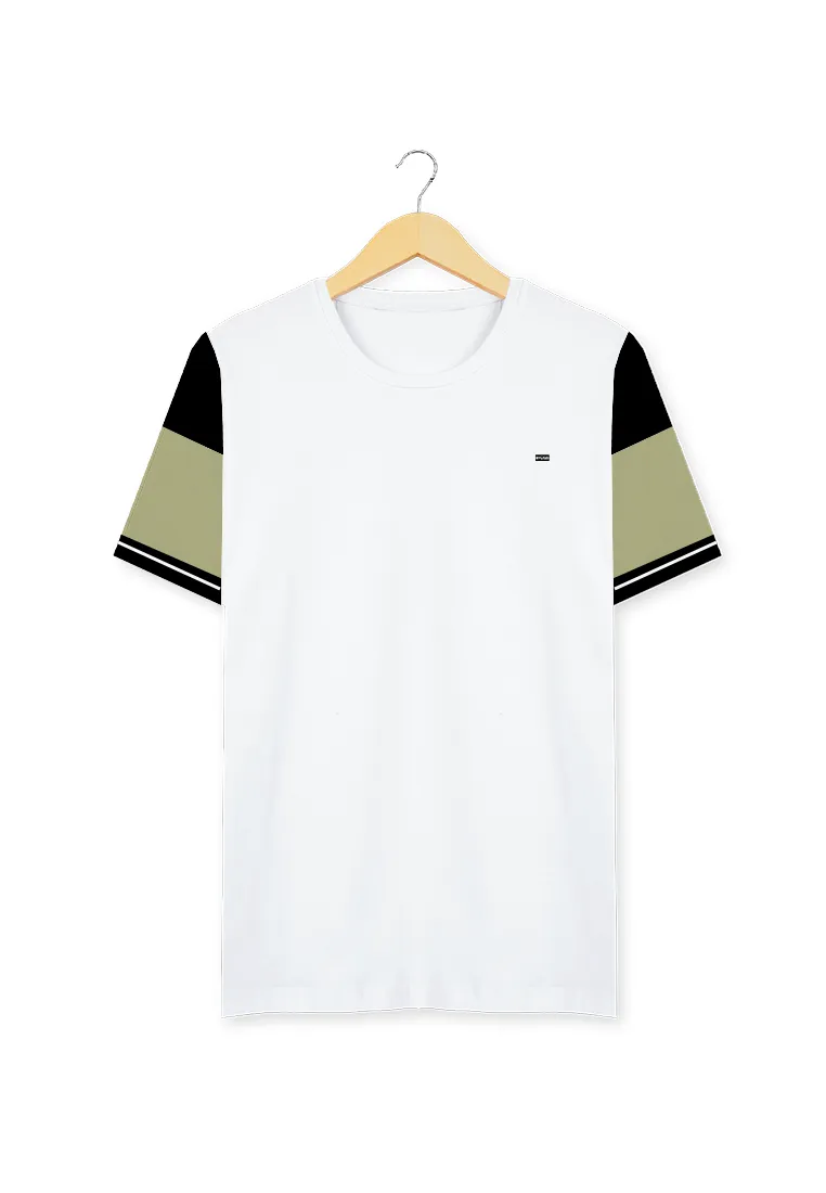 Ryusei Kaos Pria Tsurahama CMB White