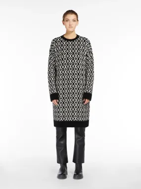 S Max Mara Cadine Wool Mohair & Cashmere Dress