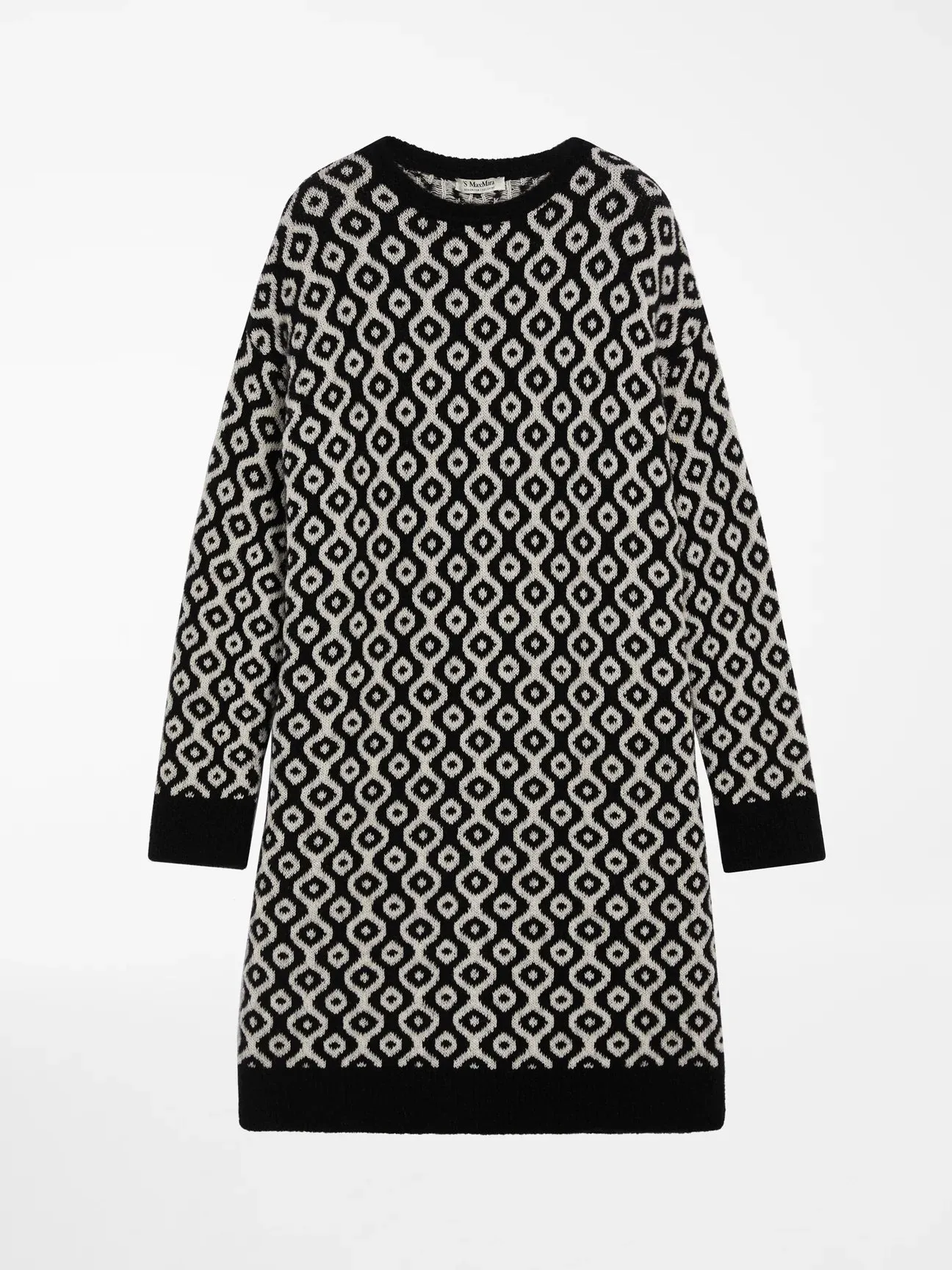 S Max Mara Cadine Wool Mohair & Cashmere Dress