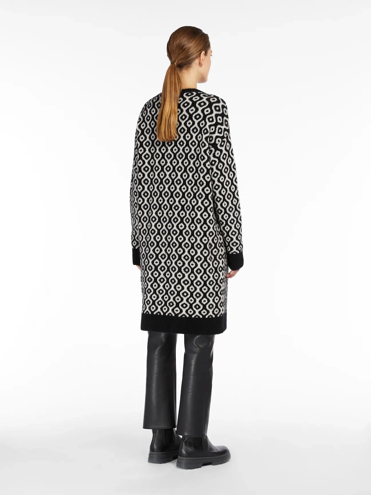 S Max Mara Cadine Wool Mohair & Cashmere Dress