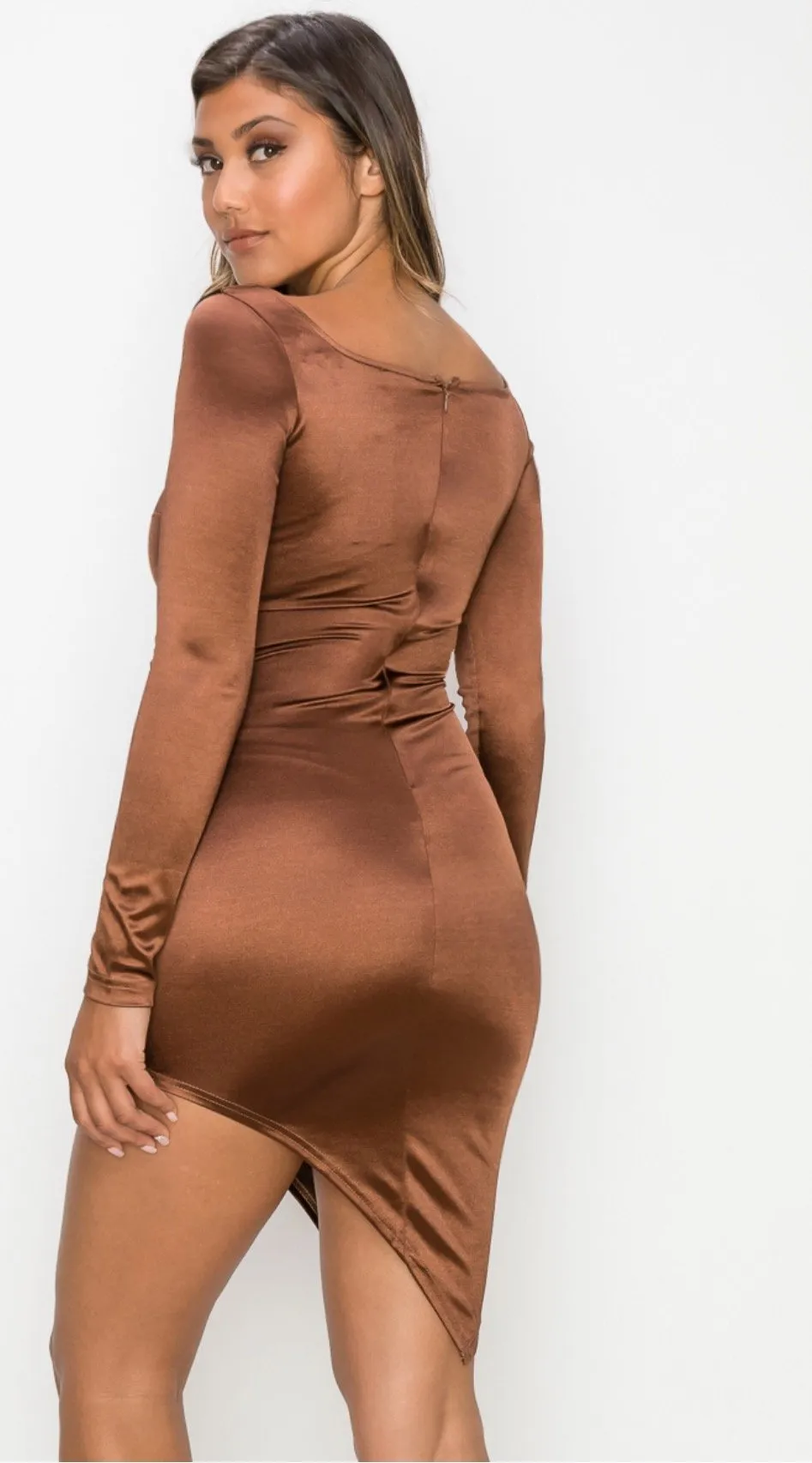 Satin Seduction Dress