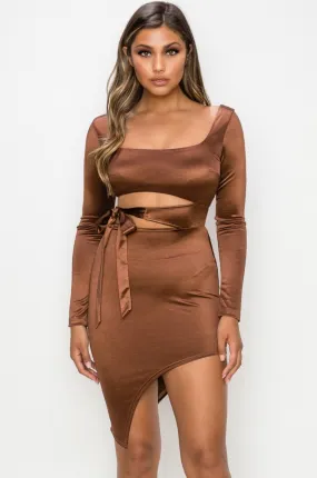 Satin Seduction Dress