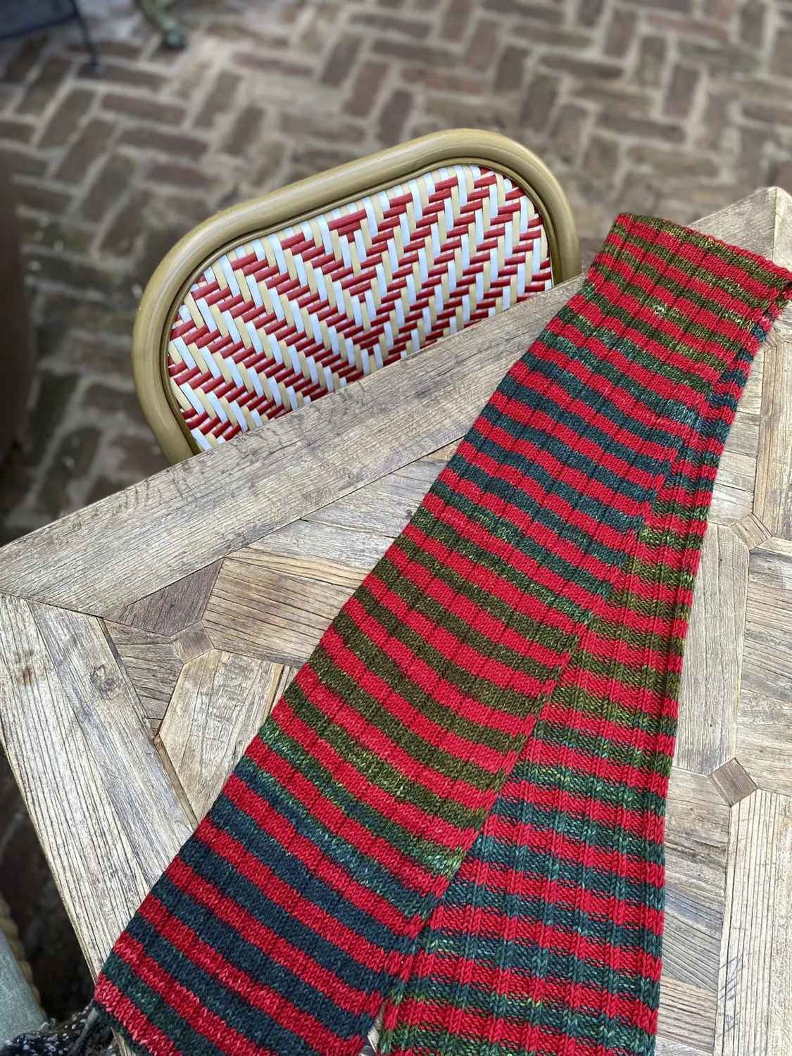 Sleigh Tracks Scarf