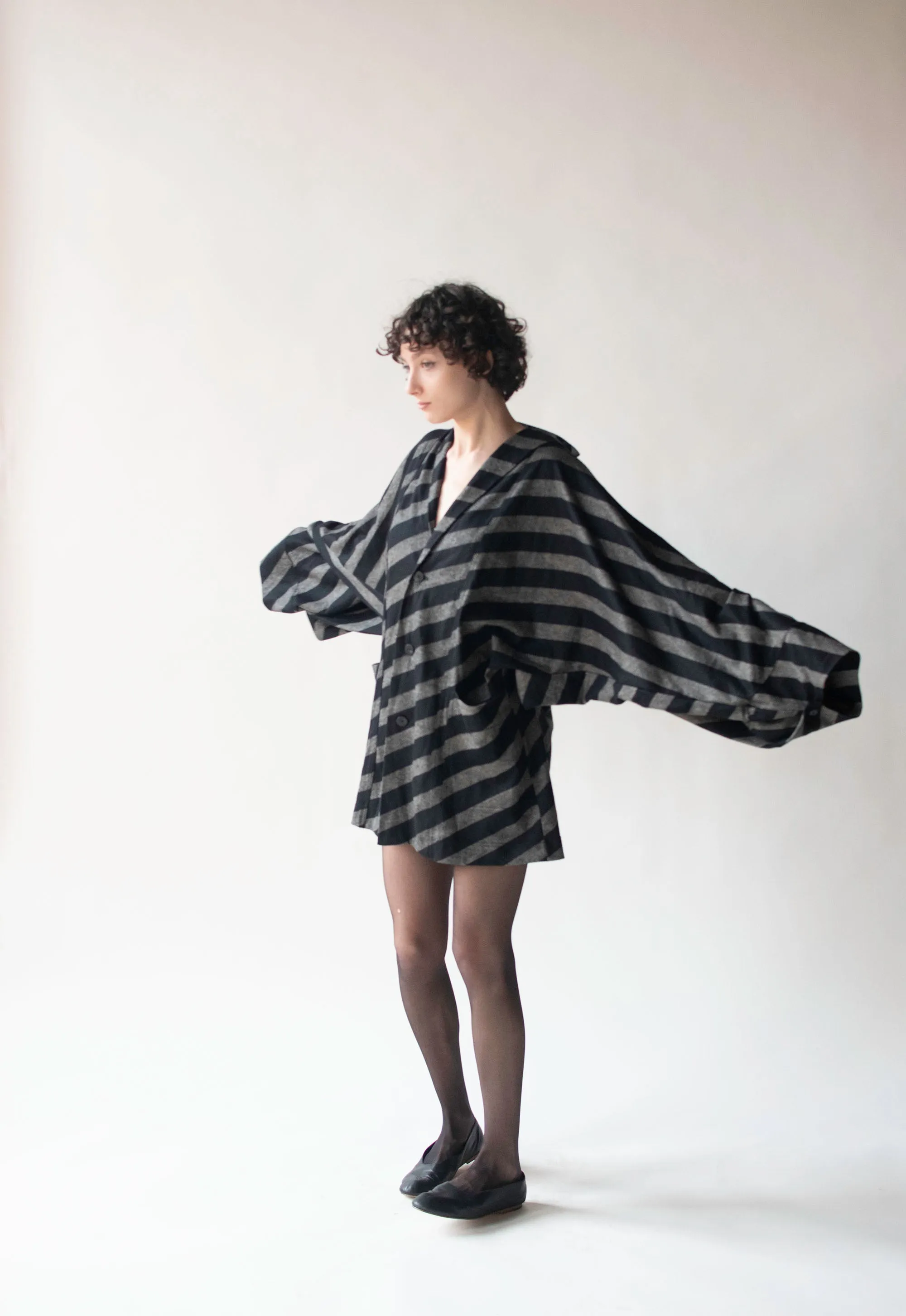 Striped Knit Dress | Issey Miyake