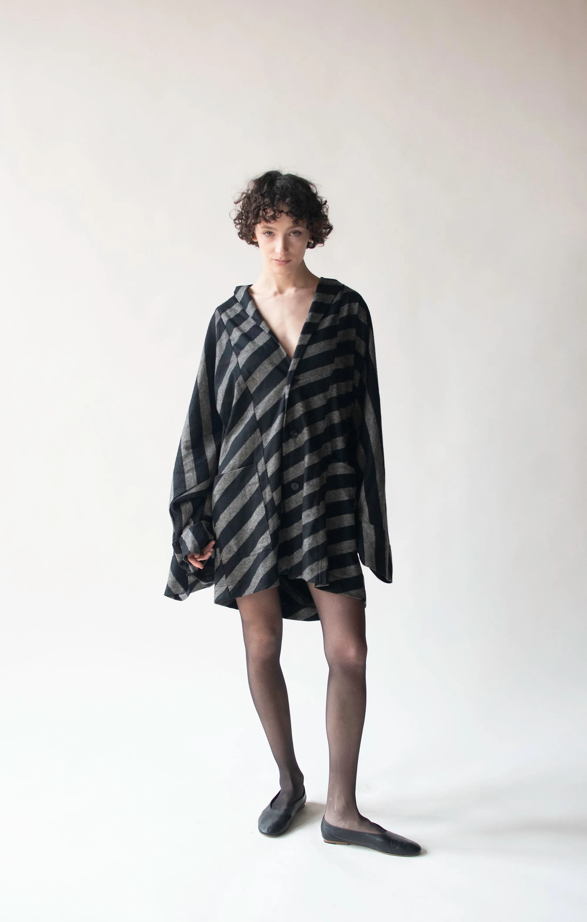 Striped Knit Dress | Issey Miyake