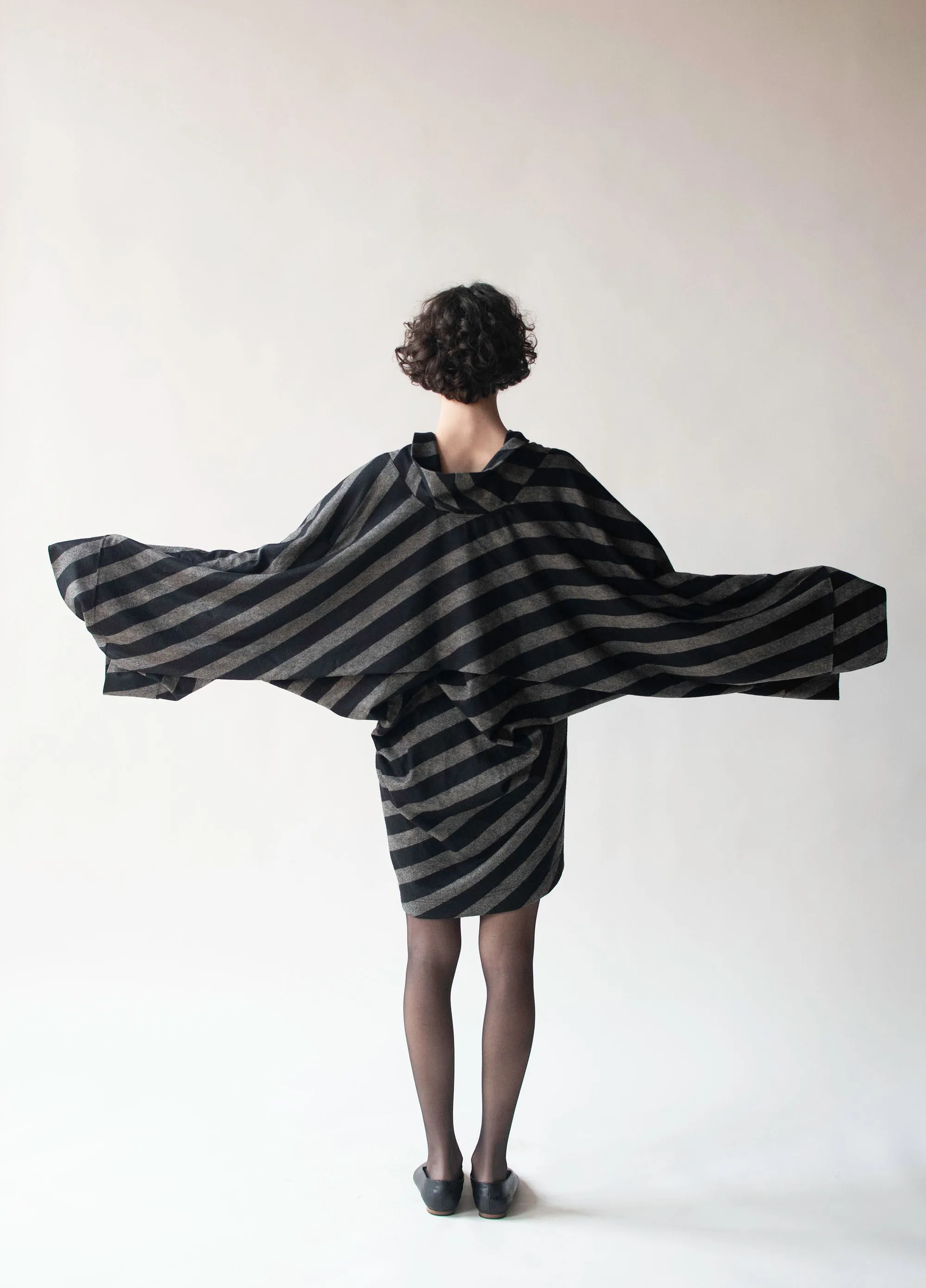 Striped Knit Dress | Issey Miyake