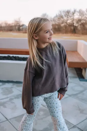 Taupe Fleece Sweater