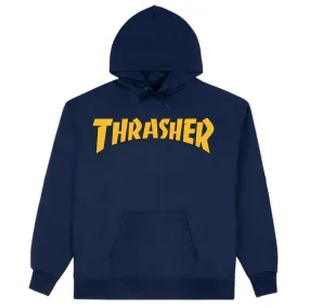 Thrasher Cover Logo Hoodie - Navy