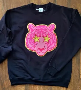 Tigers Chenille Patch Pullover