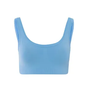 Touch Feeling Angelite Padded Crop Top
